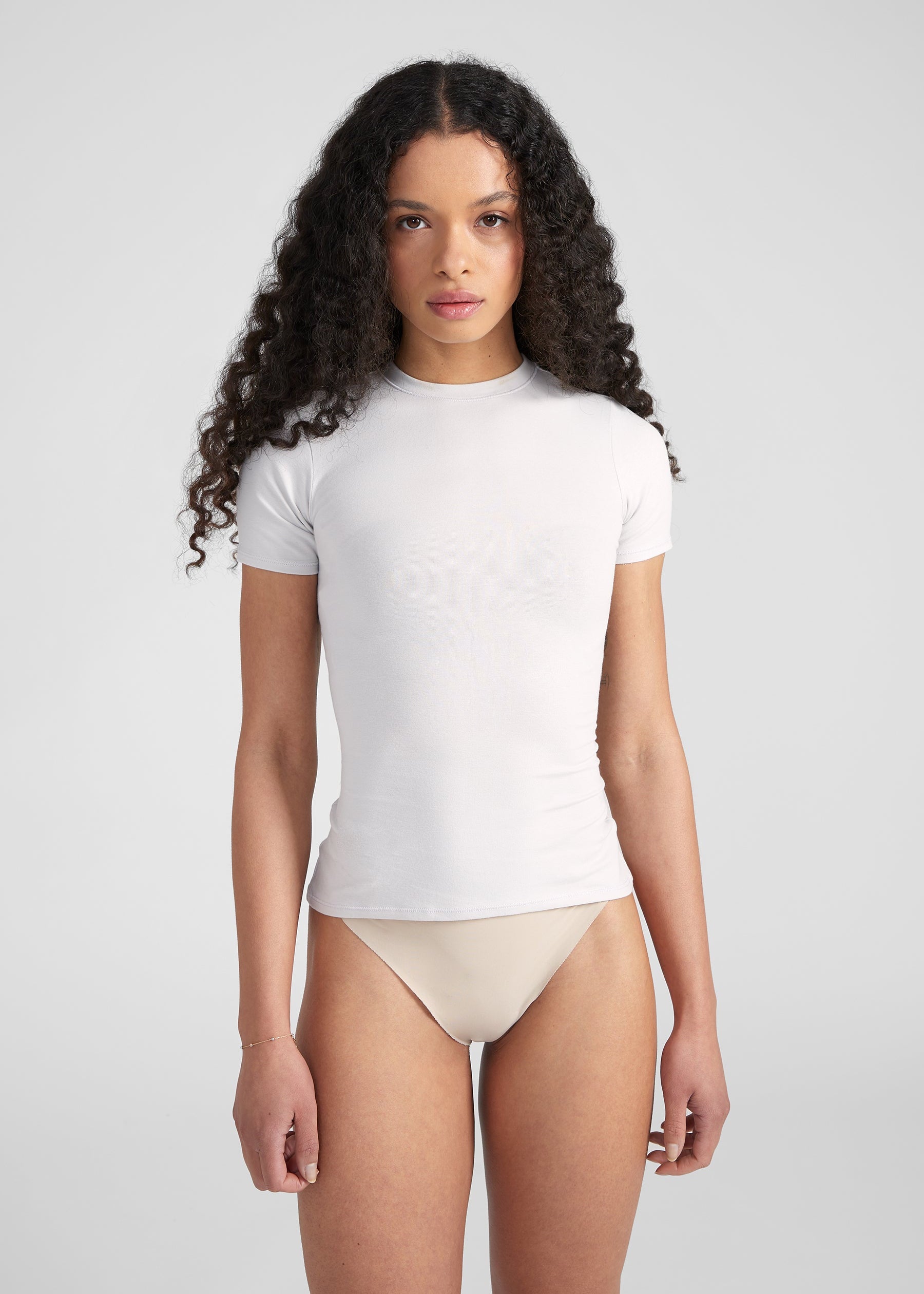 T-Shirt  - light grey 