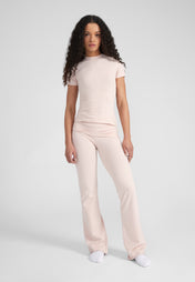 Foldover Pants - baby pink