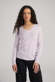 Vneck - lavender