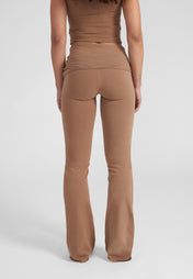 Foldover Pants - wood