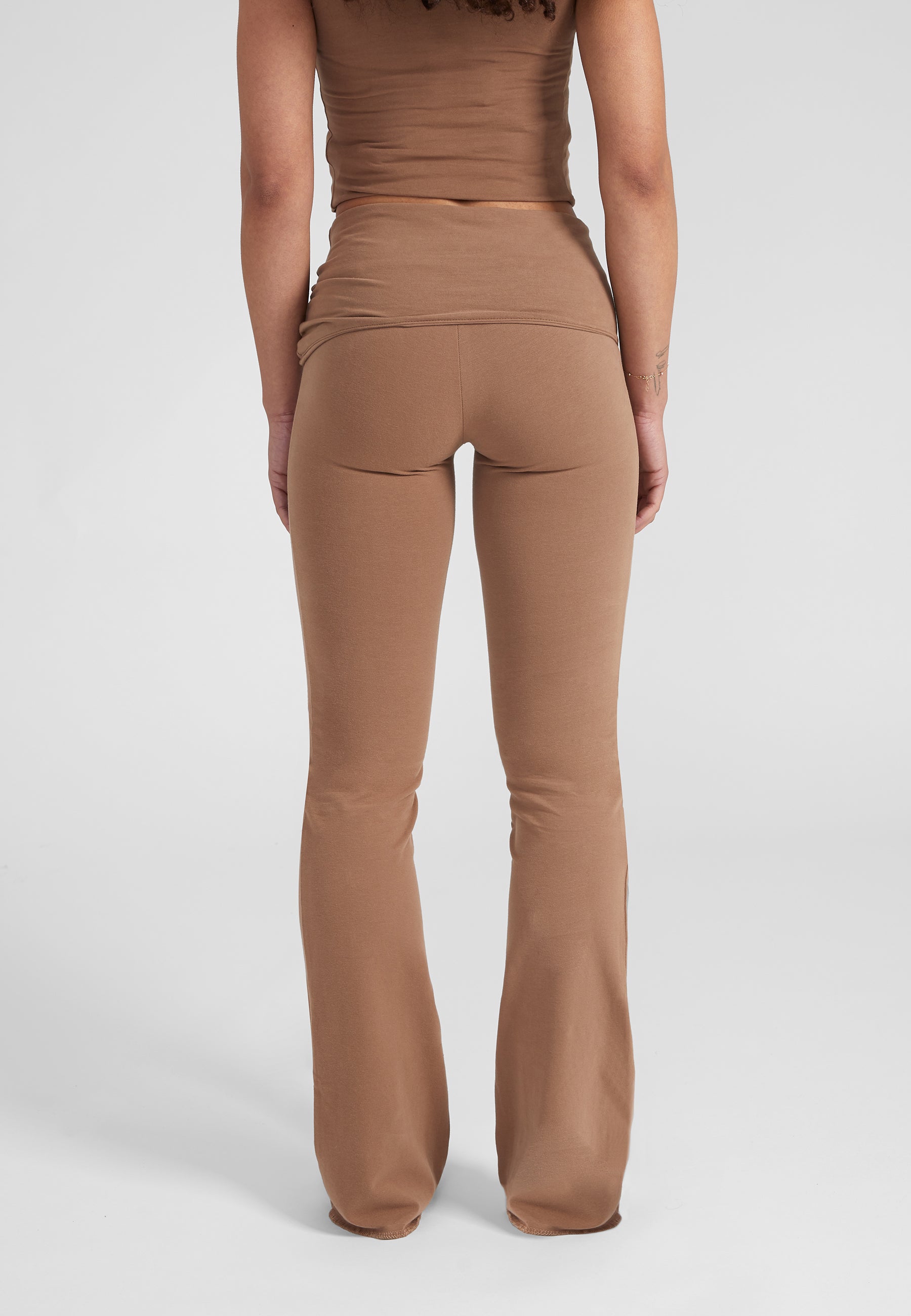 Foldover Pants - wood