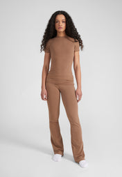 Foldover Pants - wood