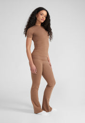 Foldover Pants - wood