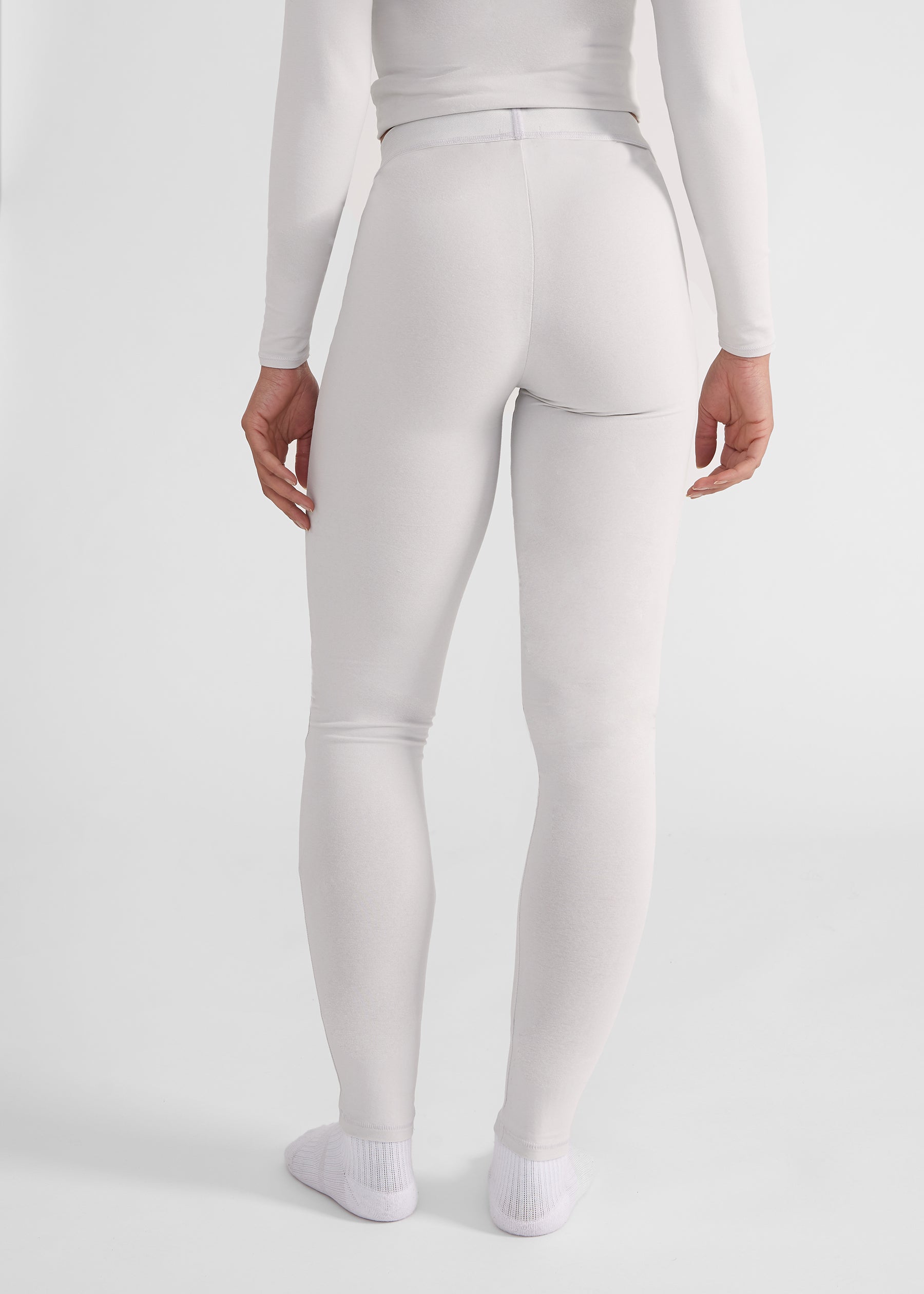 Leggings - light grey melange