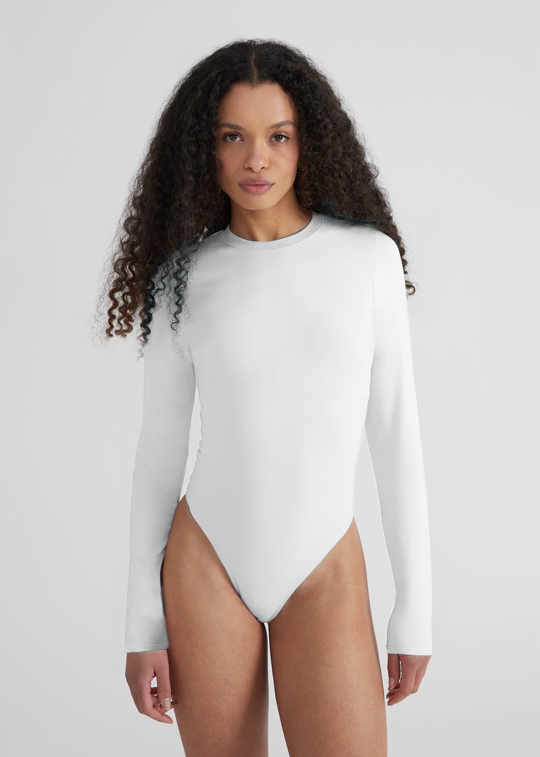 Longsleeve Body -  light grey melange