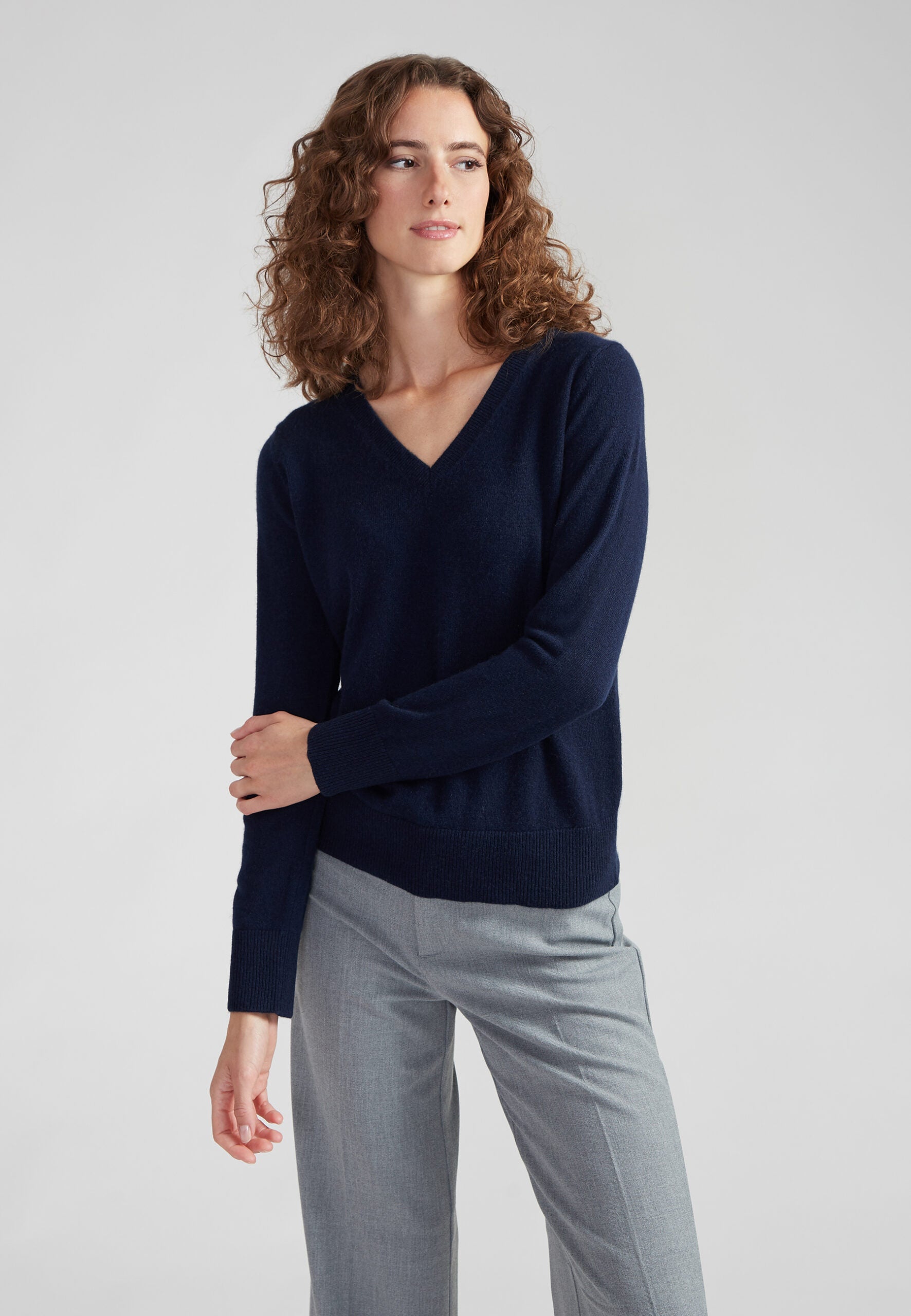 Vneck - navy