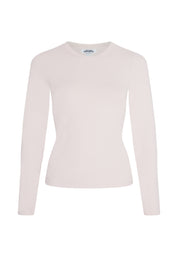 Woman wearing Longsleeve T-Shirt - baby pink