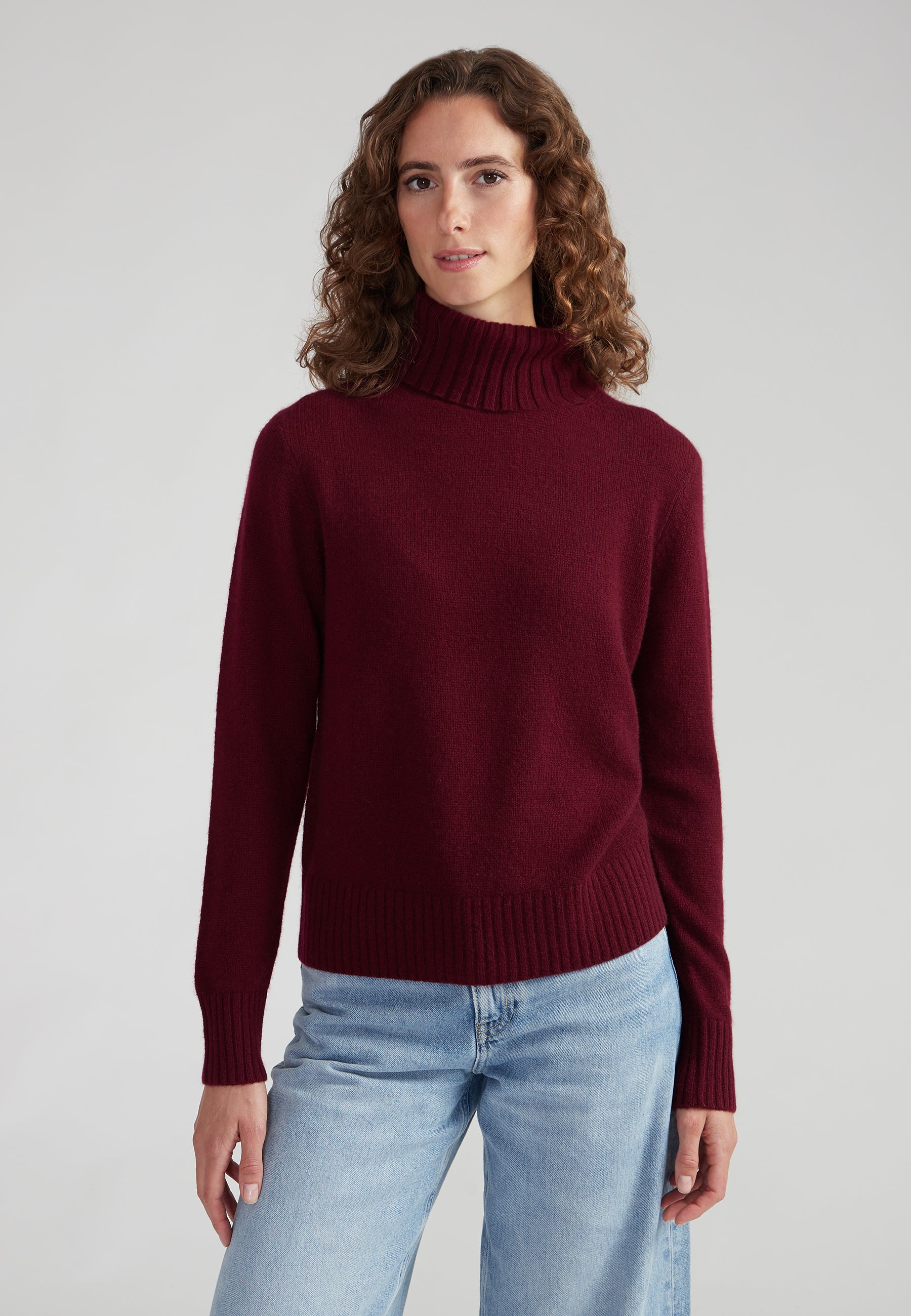 Regular turtleneck sweater