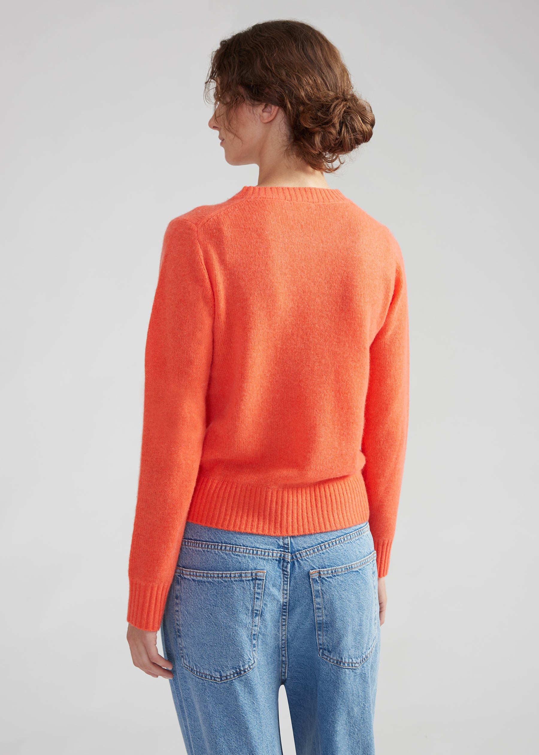 Rundhalspullover - marigold