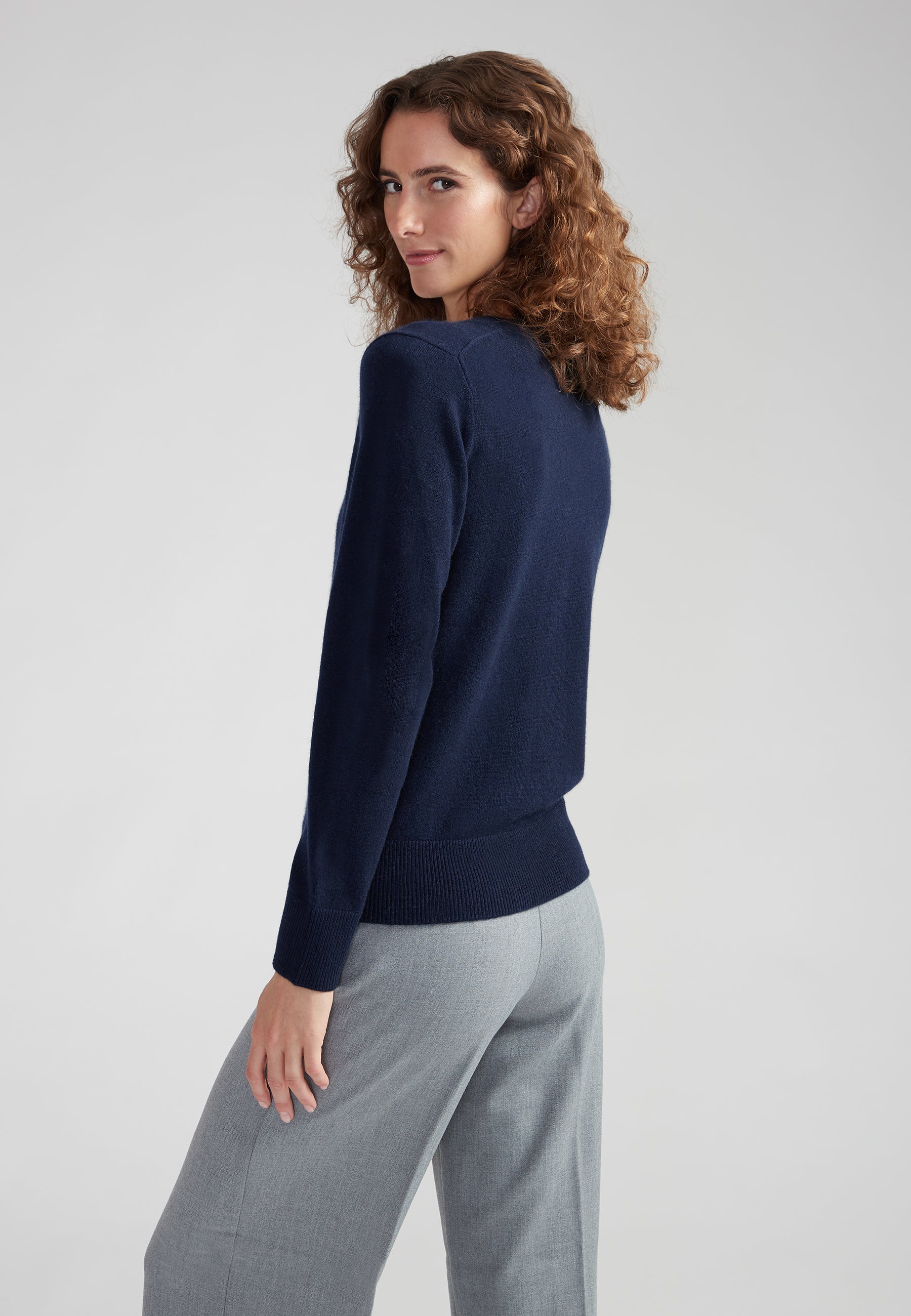Vneck - navy
