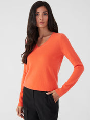 Vneck - marigold