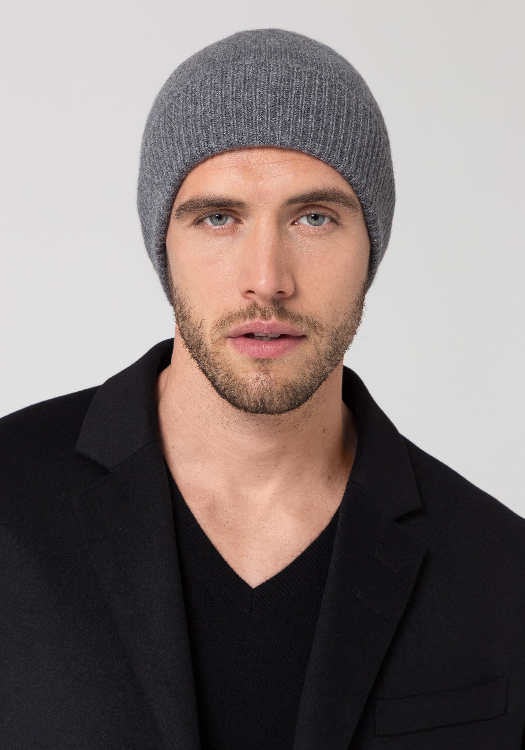 Sports Beanie - grey melange