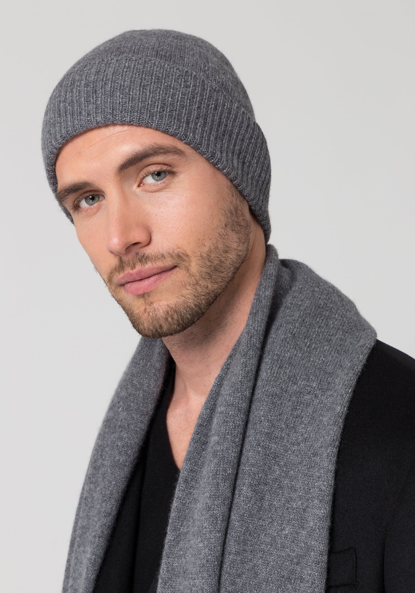 Sports Beanie - grey melange