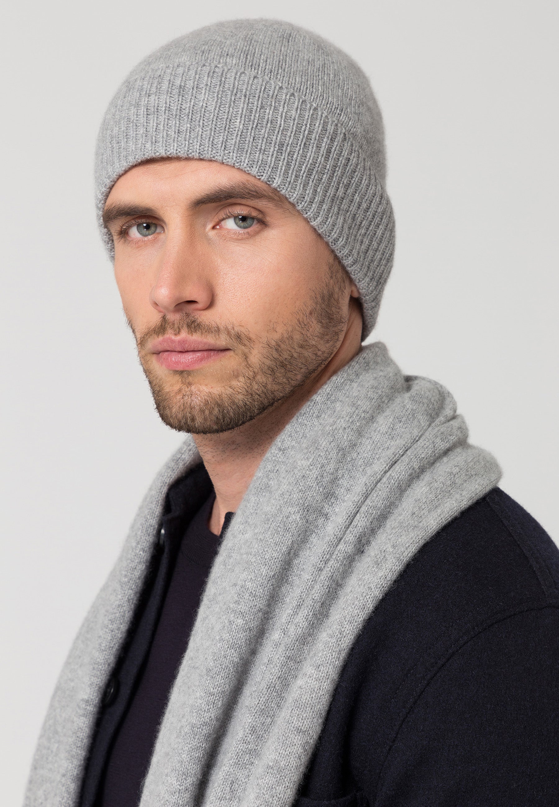 Sports Beanie - light grey melange