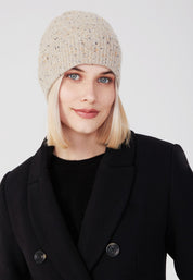 sports beanie - taupe melange