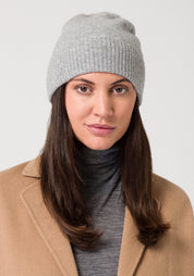 sports beanie - light grey melange
