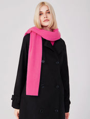 scarf - neon pink