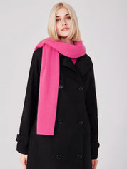 scarf - neon pink