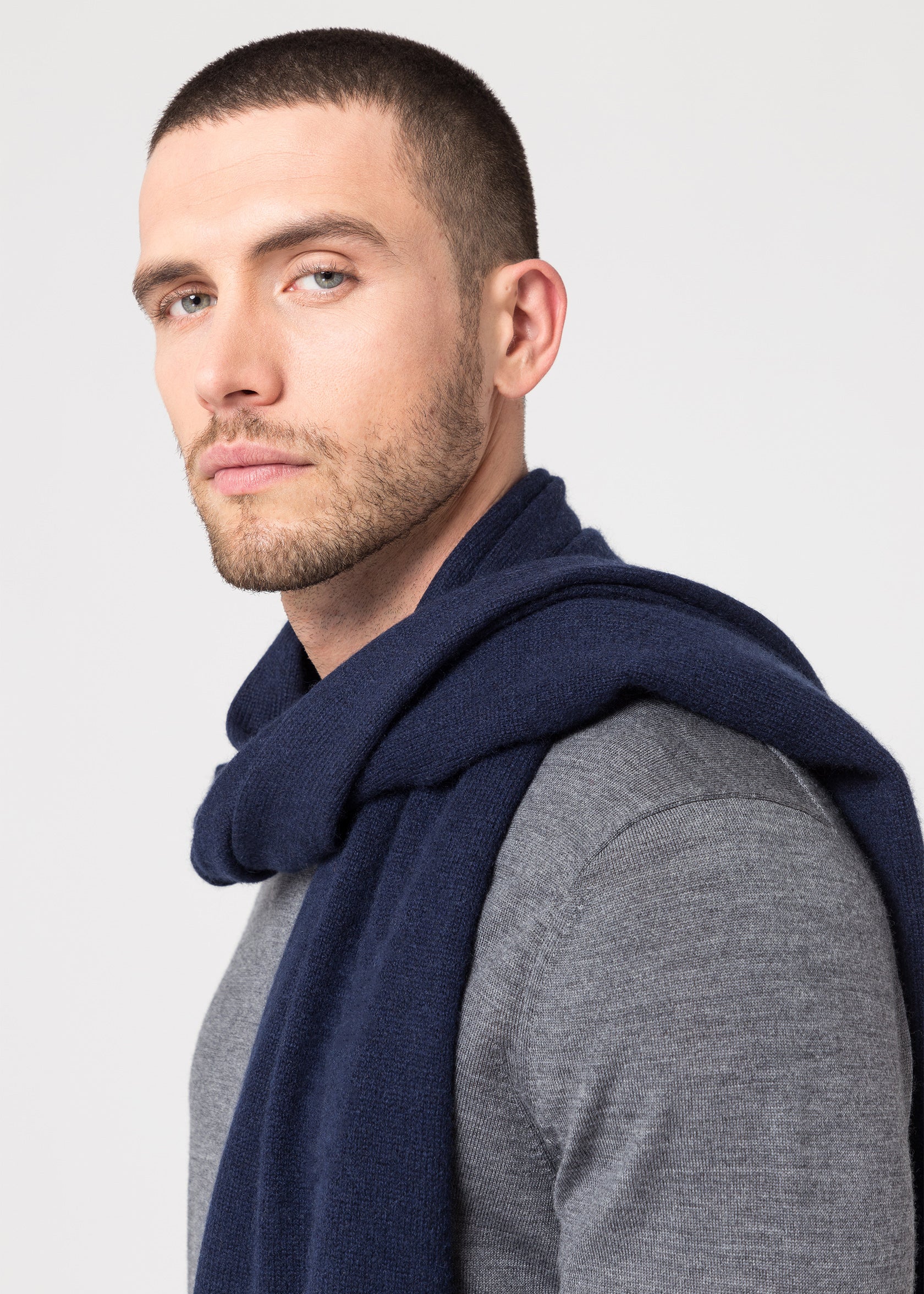 scarf - navy