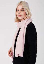 scarf - pastel pink
