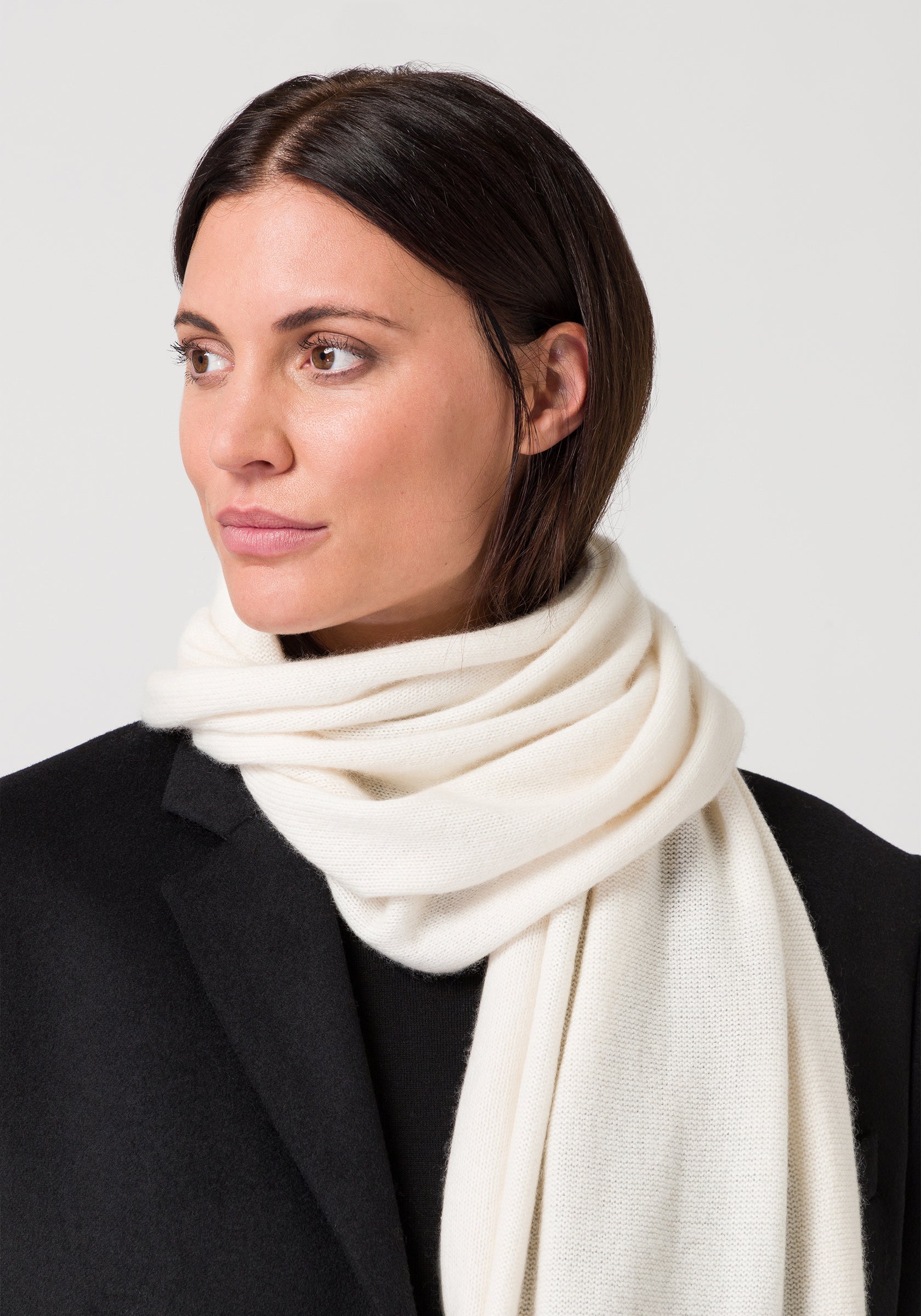 scarf - cream