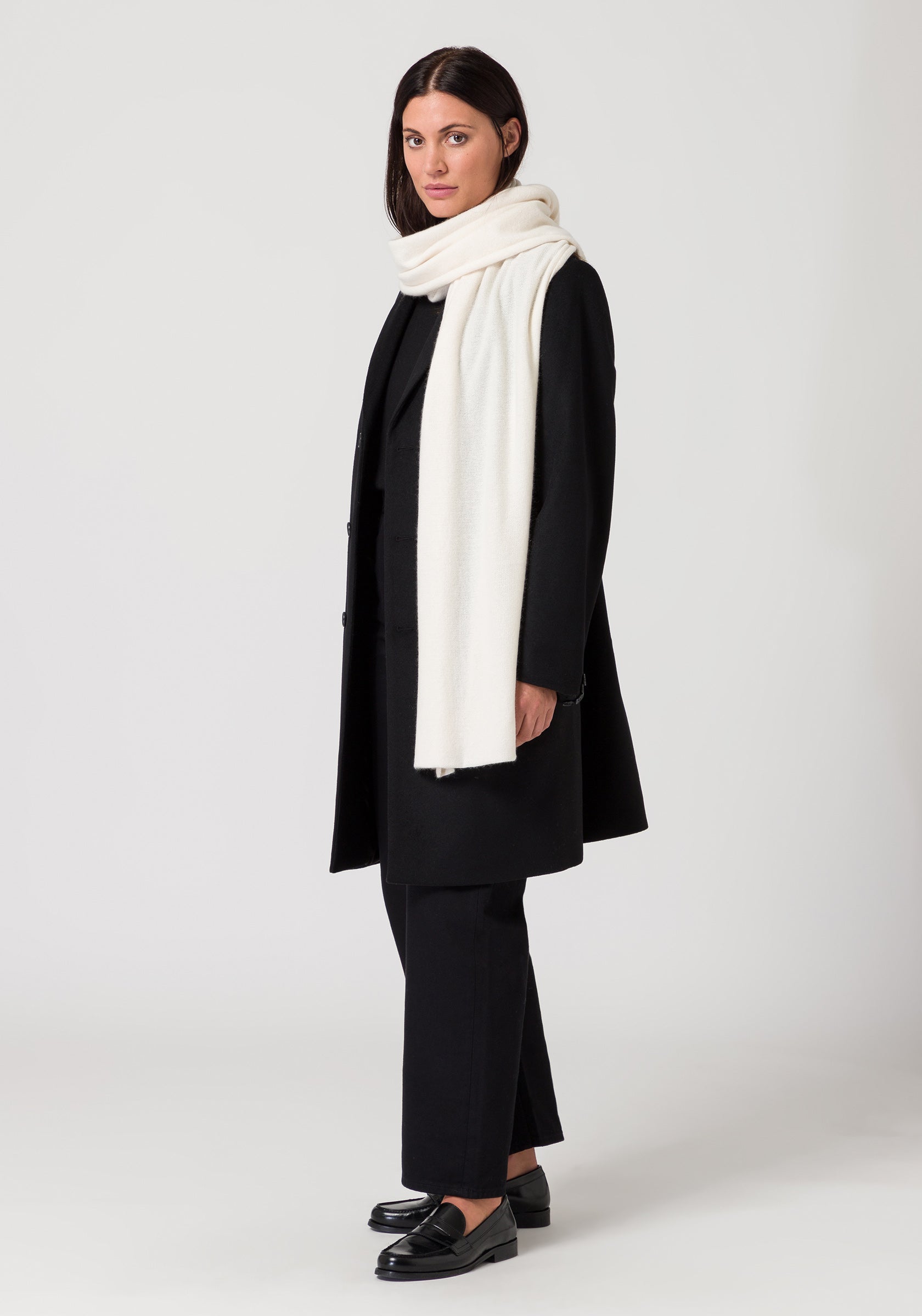 scarf - cream
