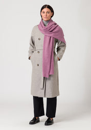 scarf- dull rose