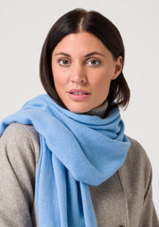 scarf - icy blue