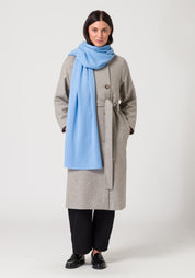 scarf - icy blue