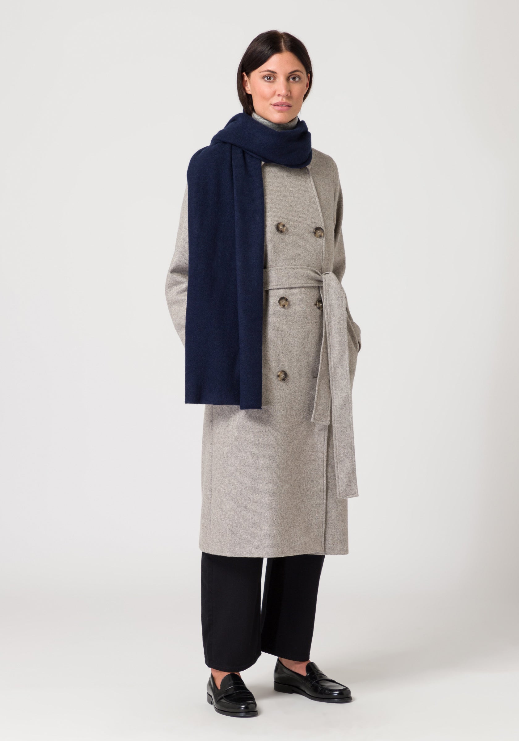 scarf - navy