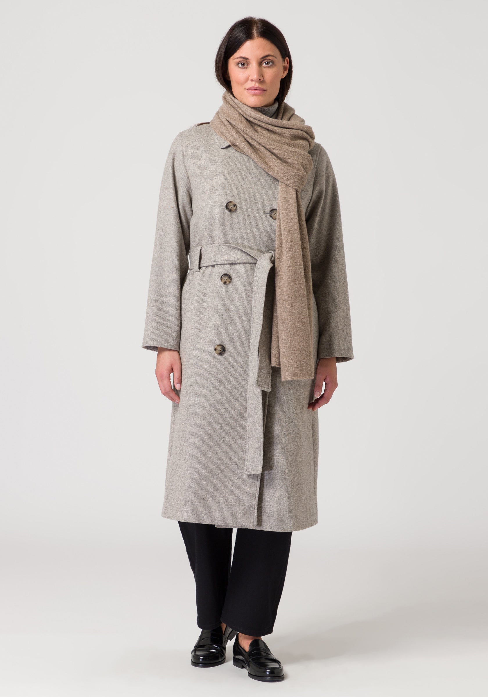 scarf - nougat