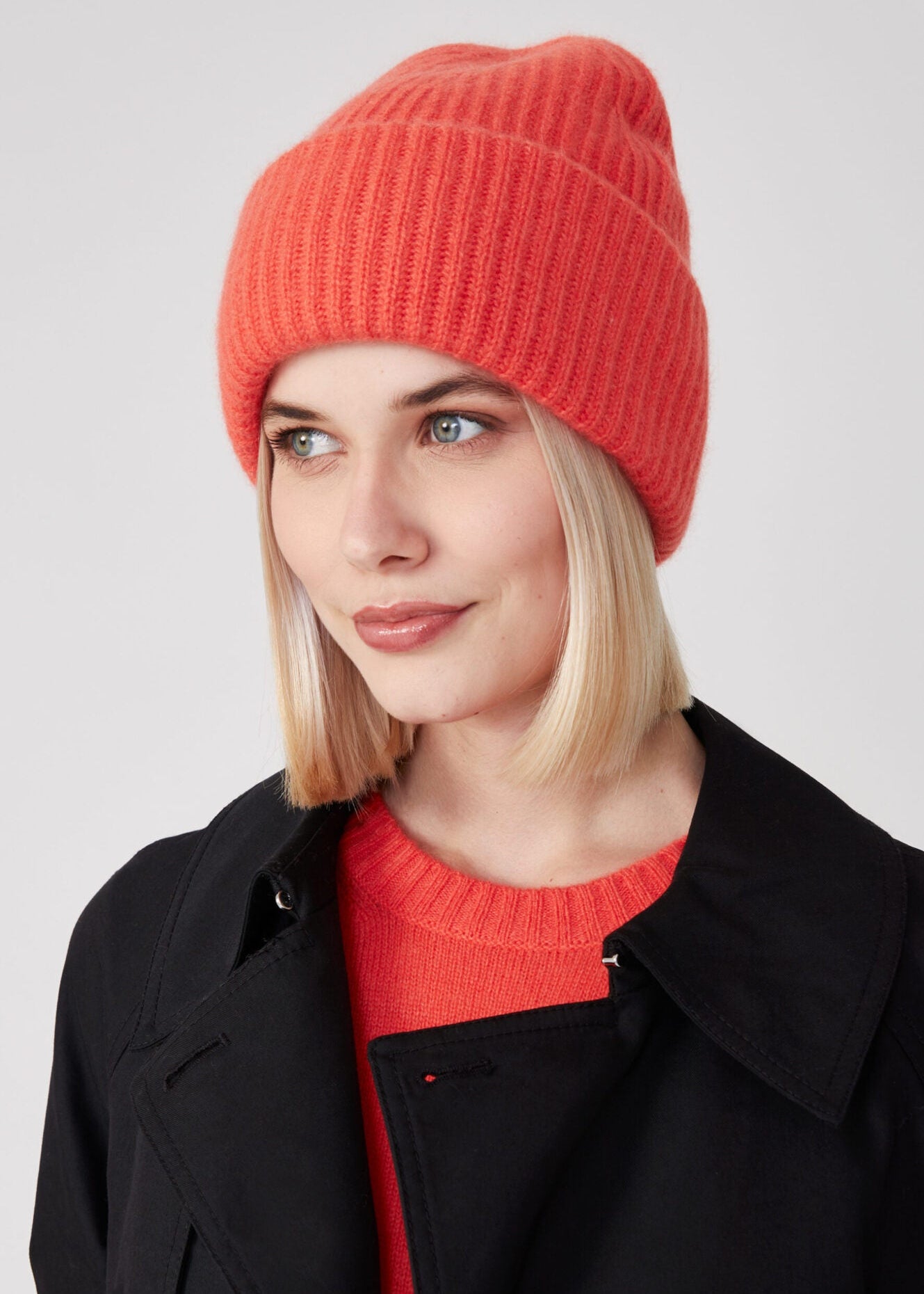 chunky beanie - marigold