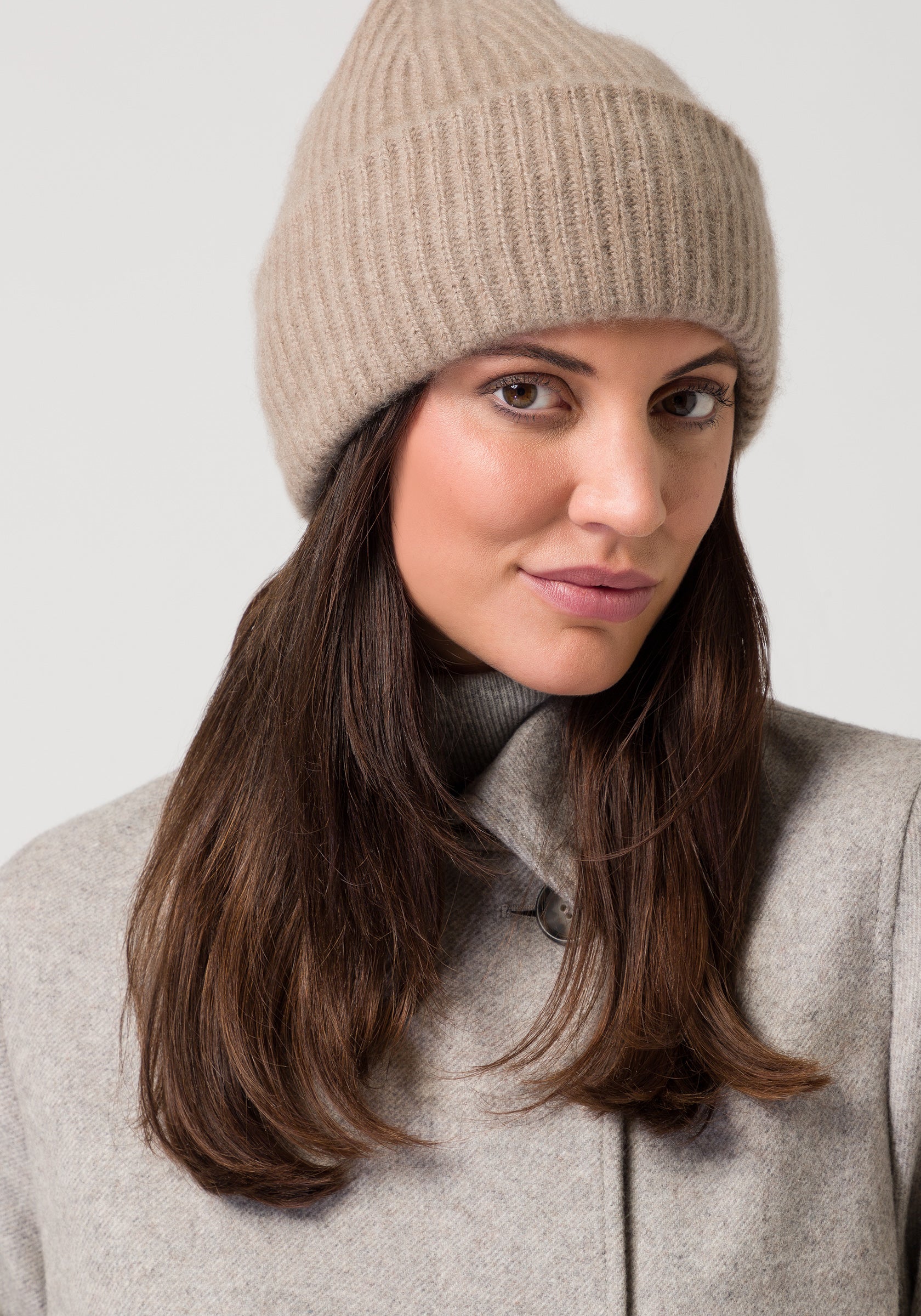 chunky beanie - nougat