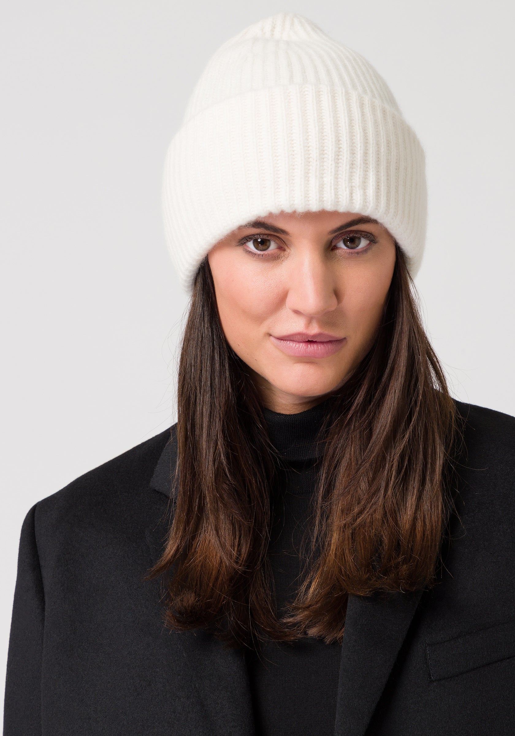 chunky beanie - cream