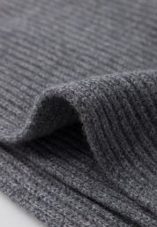 scarf - grey melange