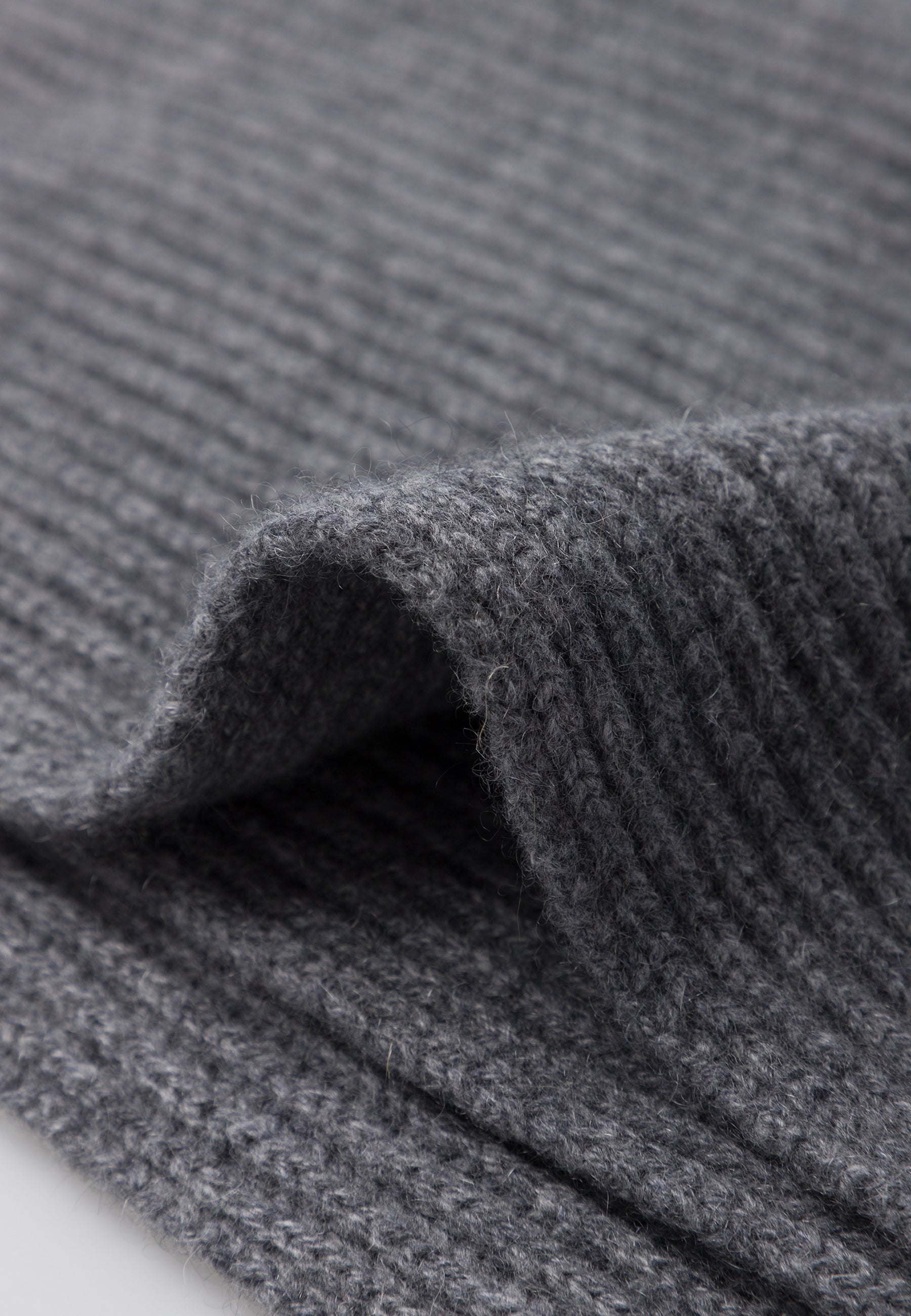 scarf - grey melange