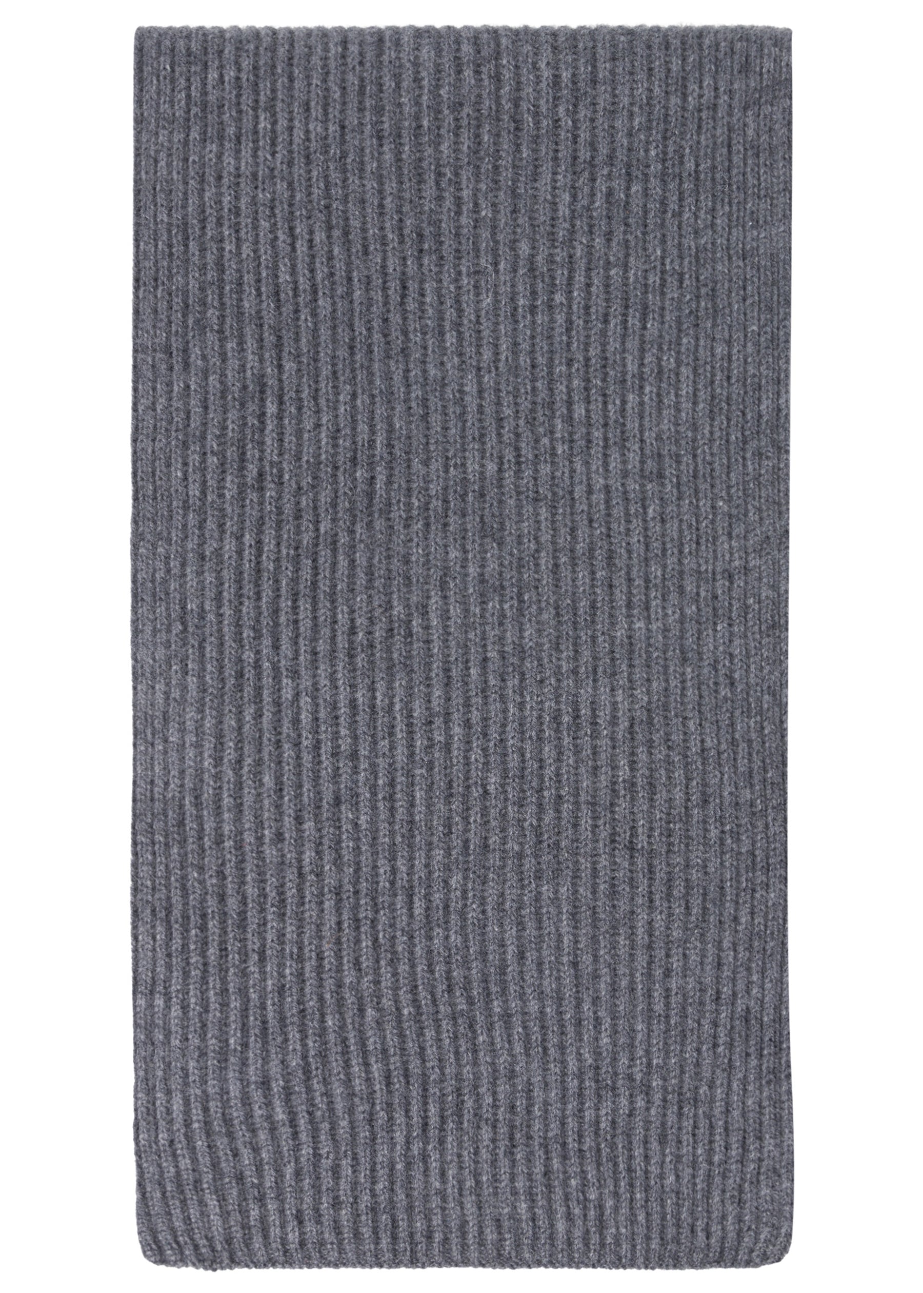 ripped scarf - grey melange
