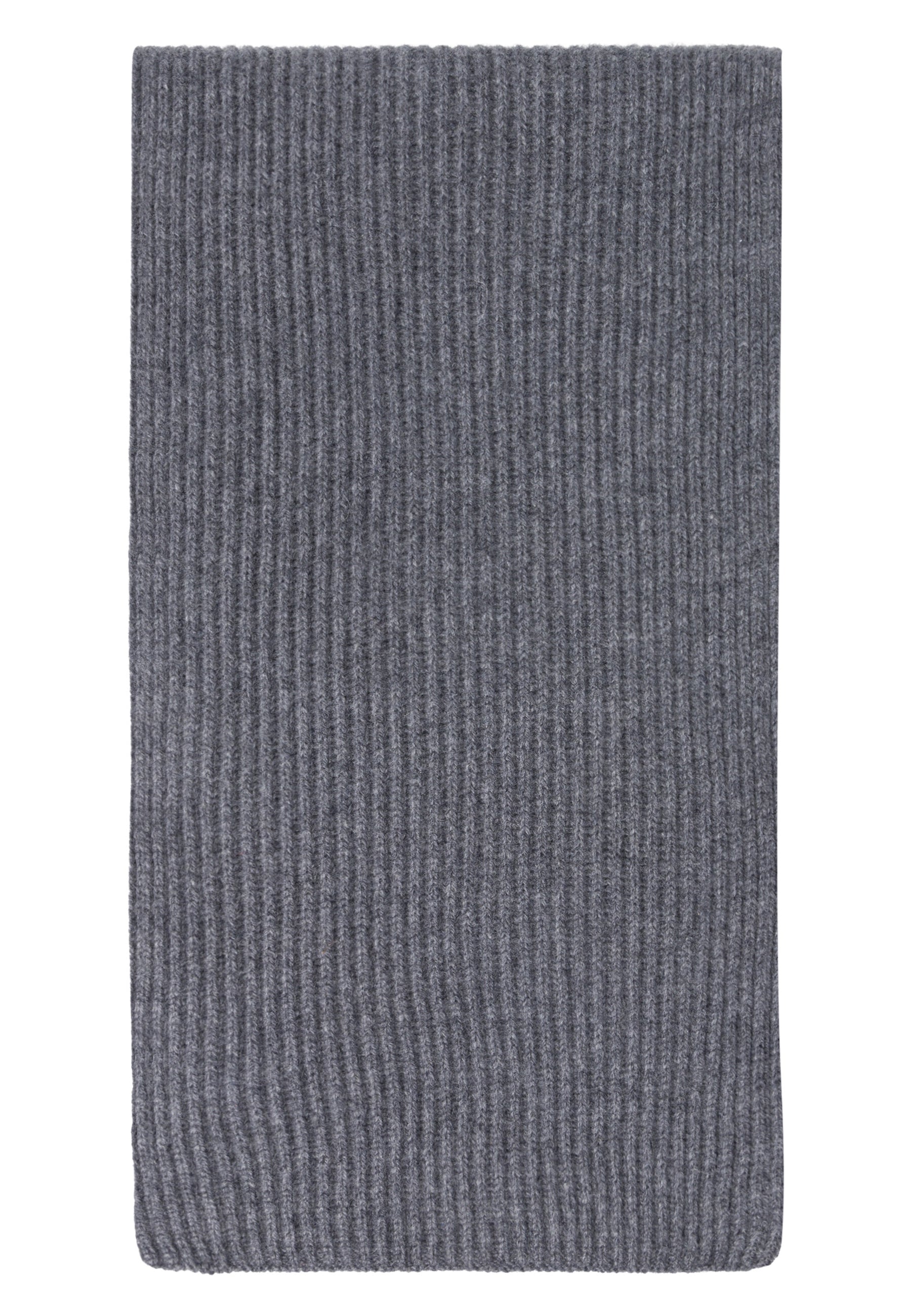 ripped scarf - grey melange