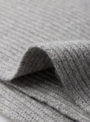 scarf - light grey melange