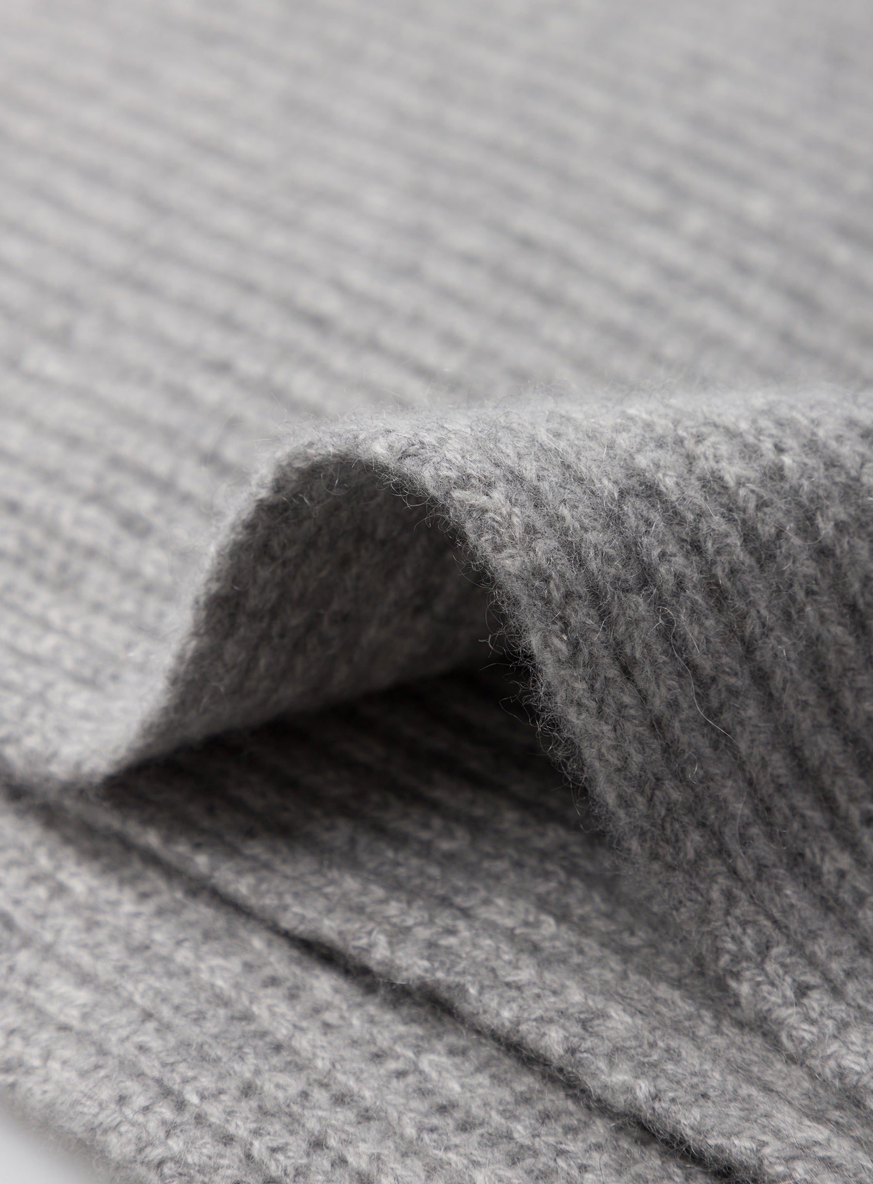 scarf - light grey melange