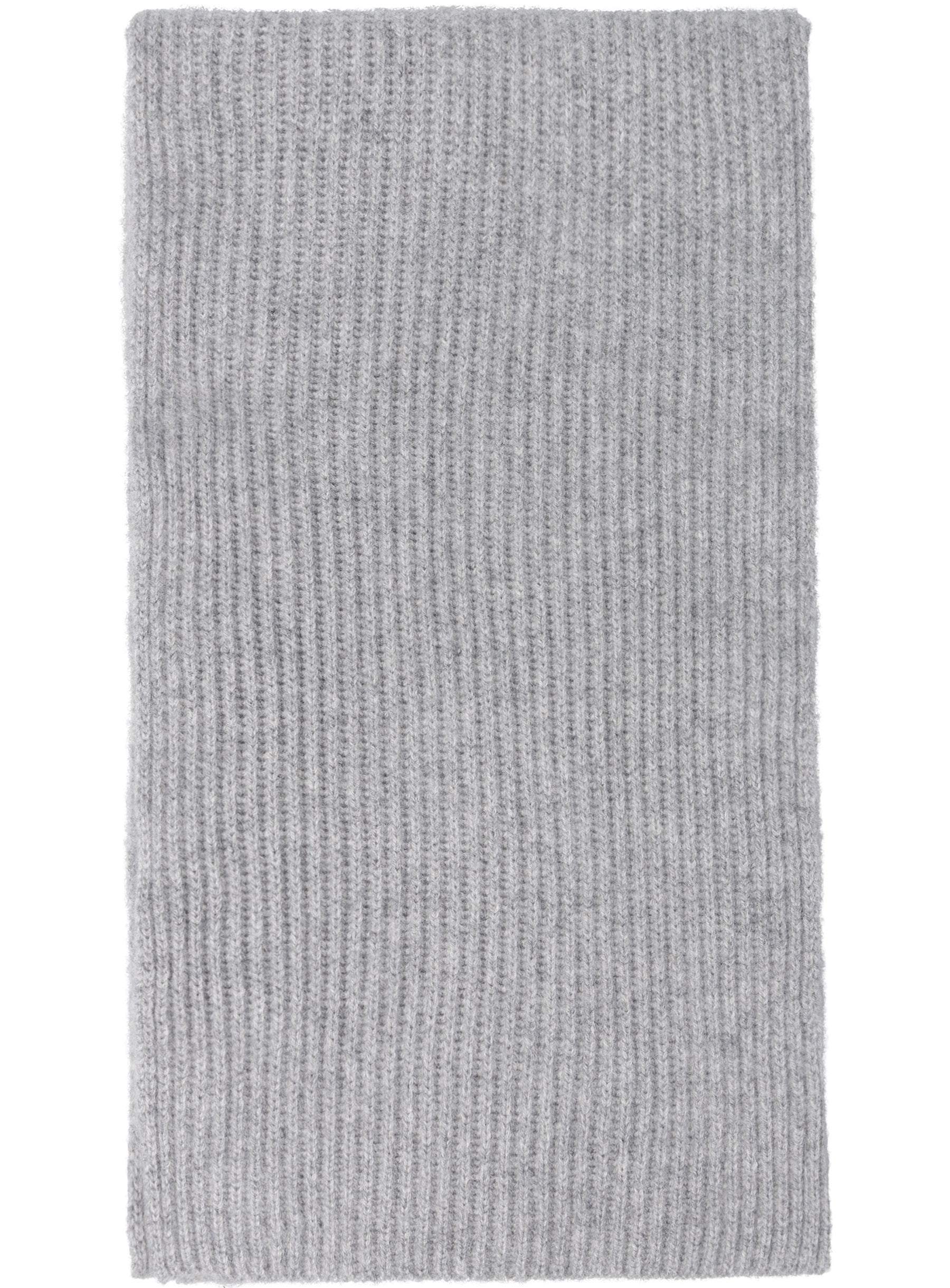 scarf - light grey melange