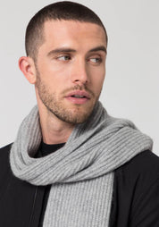 Men wearing ripped scarf