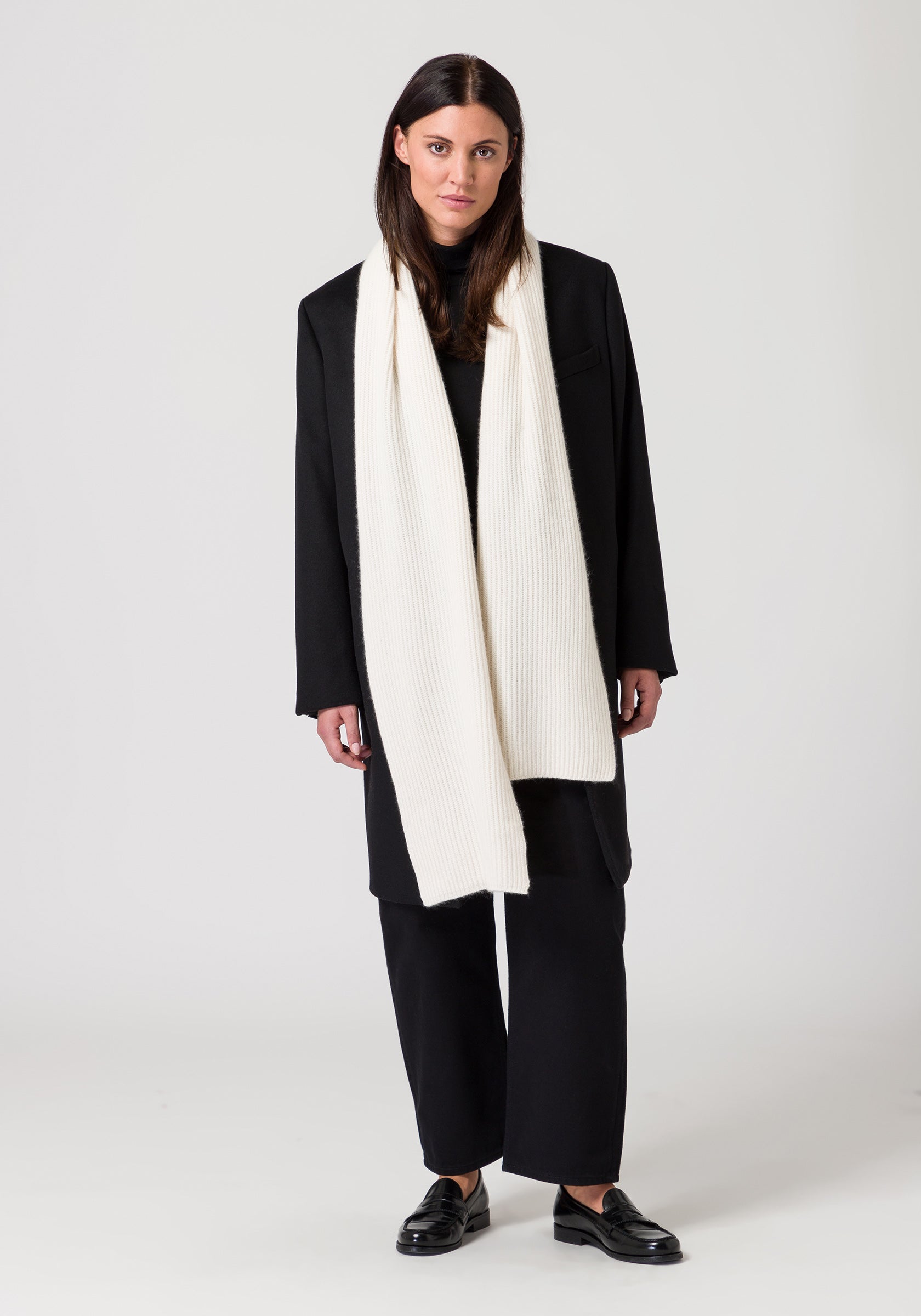 scarf - cream
