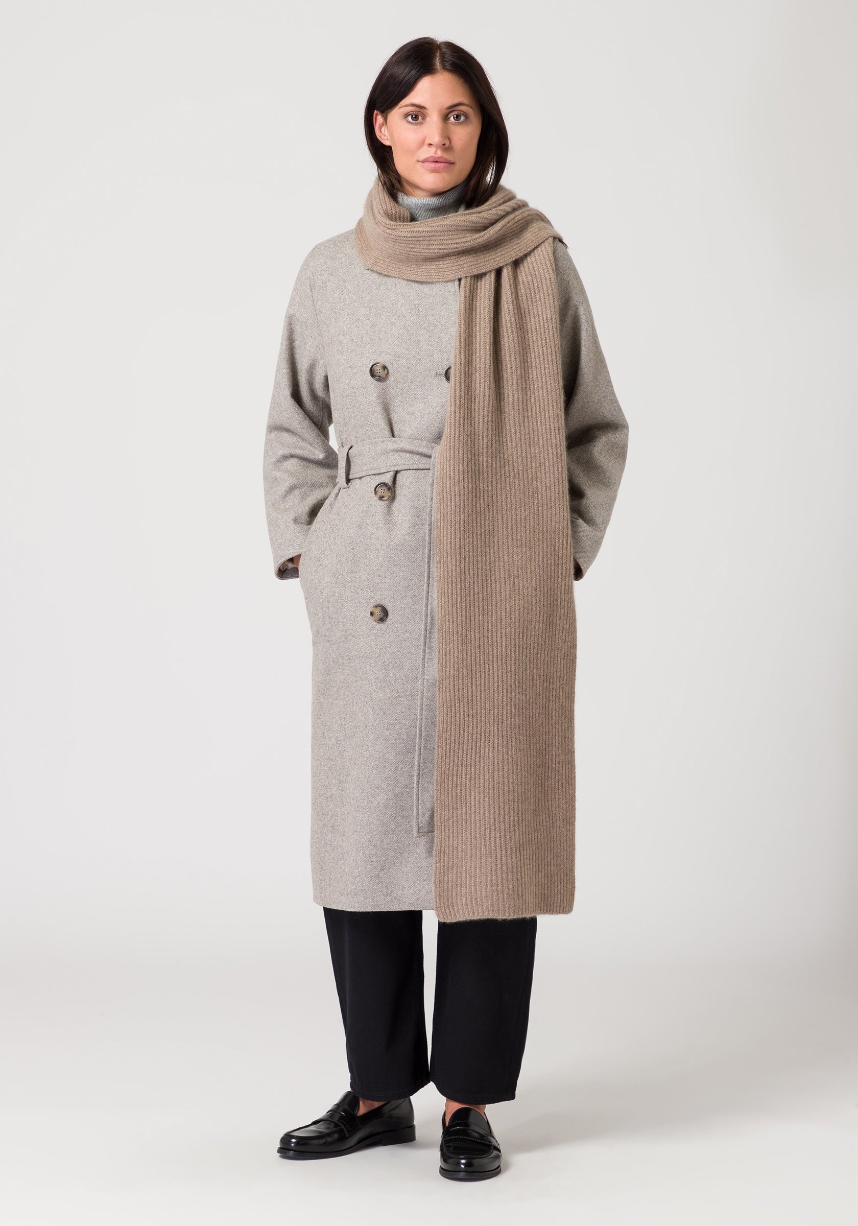 scarf - nougat