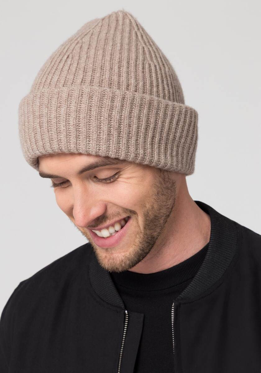 Ripped Beanie, Merinowolle & Kaschmir