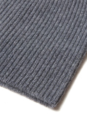 Ripped Beanie - grey melange