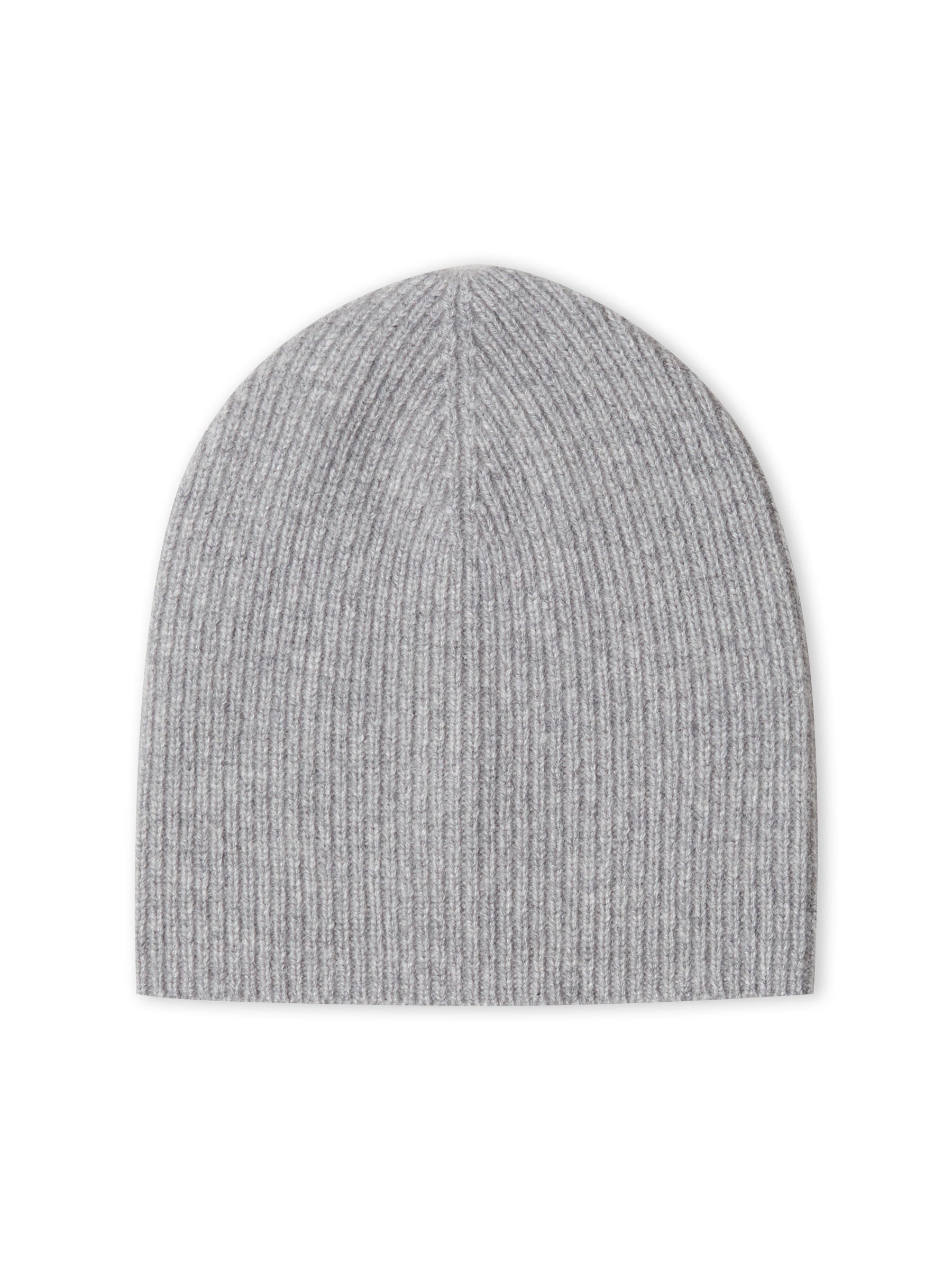 Ripped Beanie - light grey melange