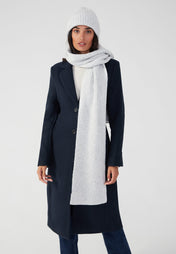 melange scarf - grey