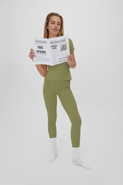 Leggings - olive
