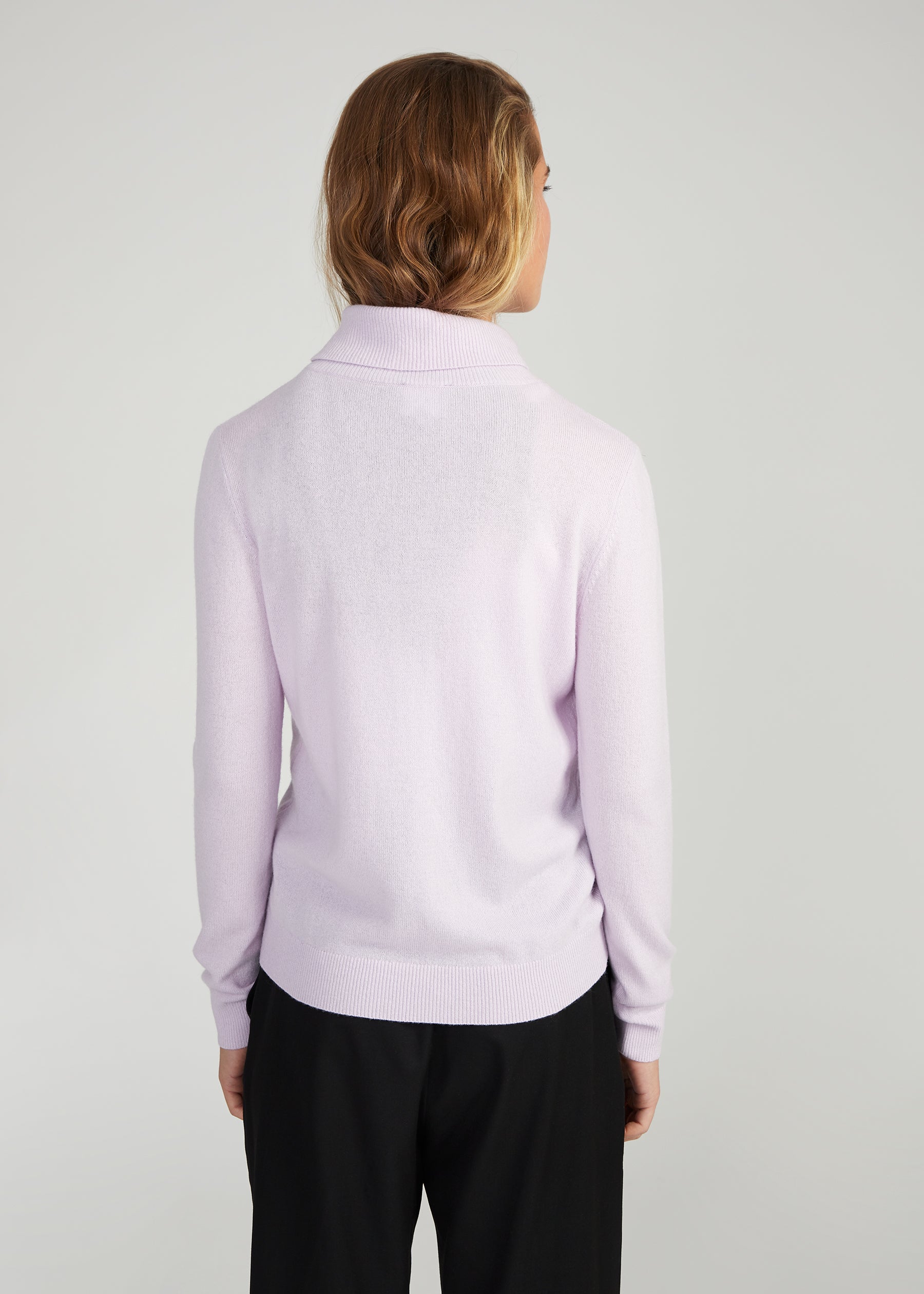 Classic Rollkragenpullover- lavender
